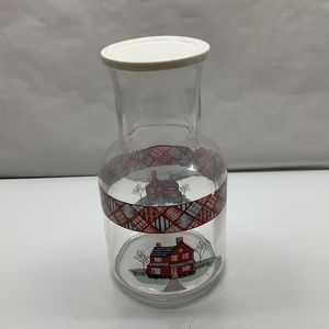 Vintage Kig carafe pitcher country farmhouse